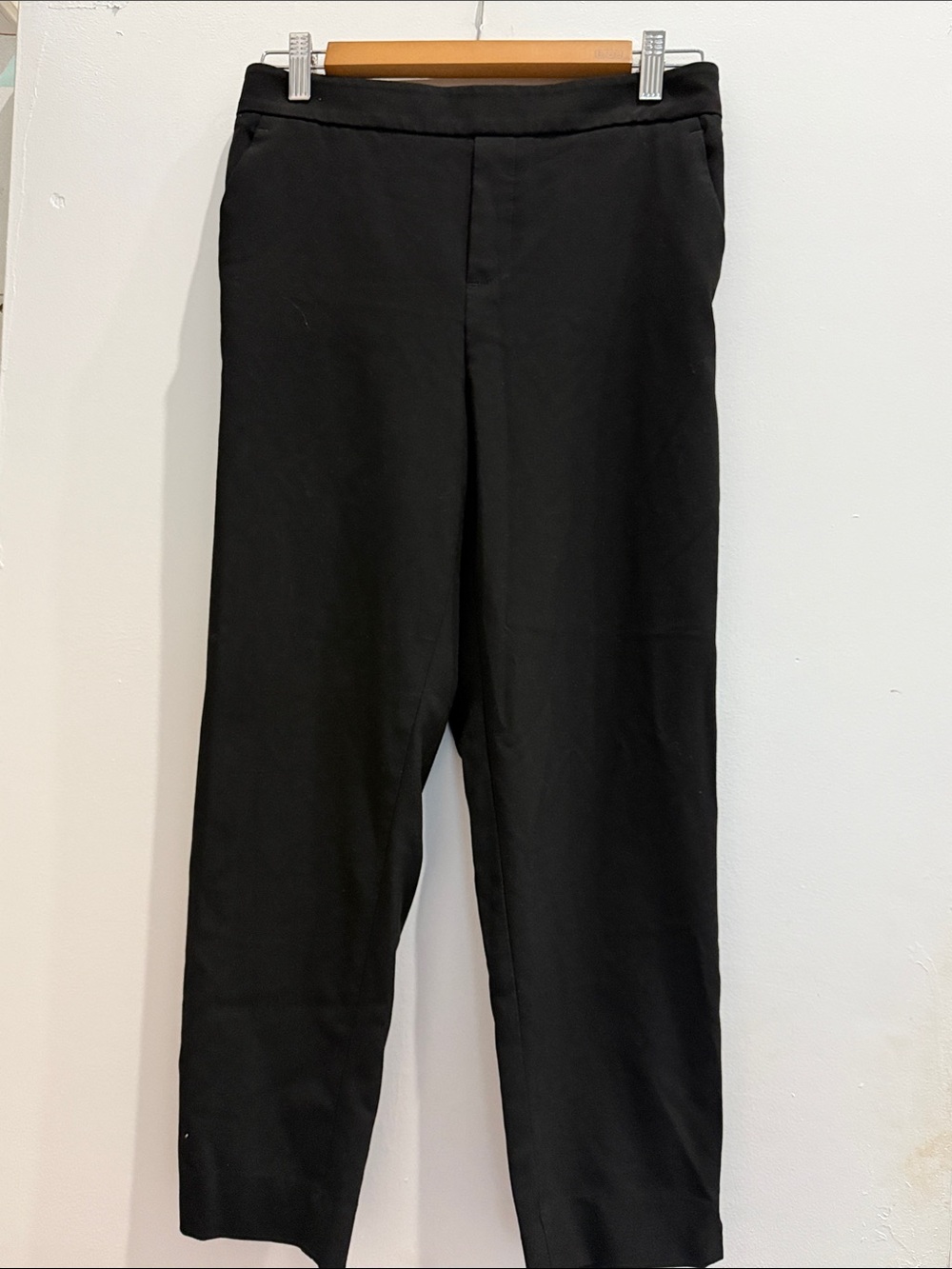 Banana Republic Hayden Tapered Black Cropped Ankle Pants 6P
